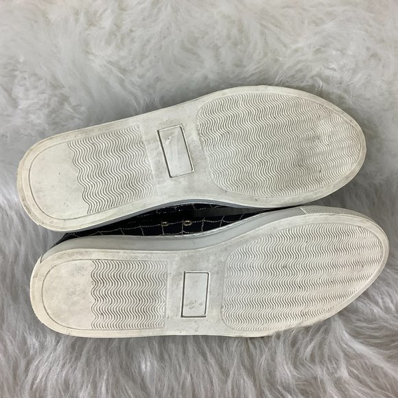 Charlotte Olympia Gold Toe Black High Top Spider Web Embroidered Sneakers EU 39 - Picture 6 of 8